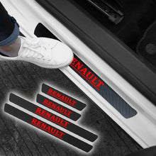 Load image into Gallery viewer, 4PCS Waterproof Carbon Fiber Sticker Protective for Renault duster megane 2 logan renault clio Car accessories Automobiles