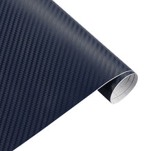 Load image into Gallery viewer, 30cmx127cm 3D Carbon Fiber Vinyl Car Wrap Sheet Roll Film Car stickers and Decals Motorcycle Car Styling Accessories Automobiles